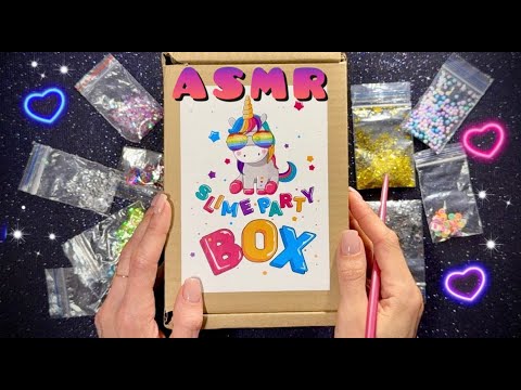 АСМР, Делаю СЛАЙМ, близкий шепот / ASMR, close whispering