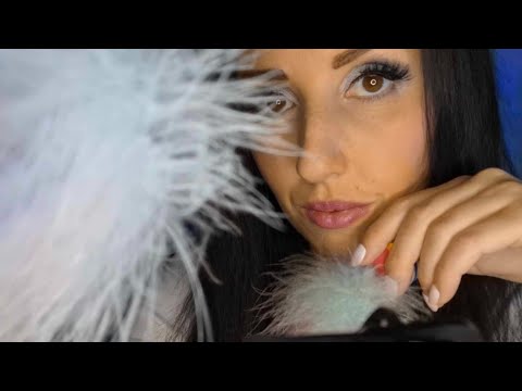 [Magyar ASMR] Lassú puha tollak az arcodon. Garantáltan elalszol %%% 😶‍🌫️🪶