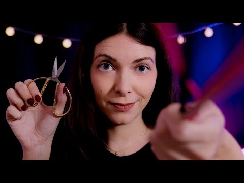 ASMR | Cortando tu ENERGÍA NEGATIVA con mis TIJERAS (relajante para dormir)  | Love ASMR en español