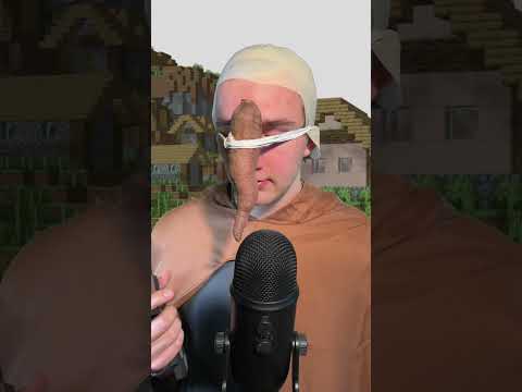 ASMR Minecraft villager trades with you