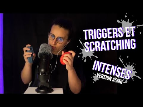 ASMR I TRIGGERS ET SCRATCHING INTENSE ! 🤤🤩