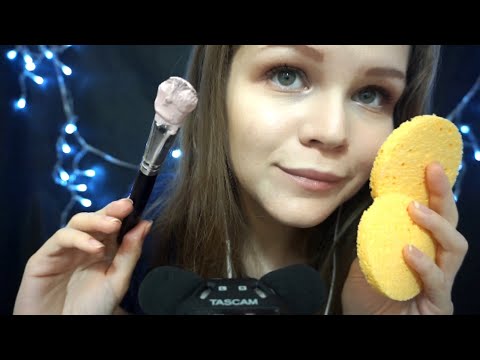 ASMR | Mask Application | Personal Attention | UpClose Inaudible Whispering