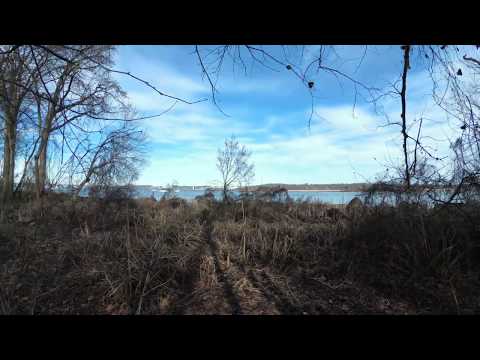 ASMR Hiking Binaural Sunny but Soggy Hike with Blue Skies and Wet Sounds (Part 2)