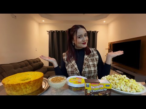 ASMR: PROVANDO DELÍCIAS JUNINAS