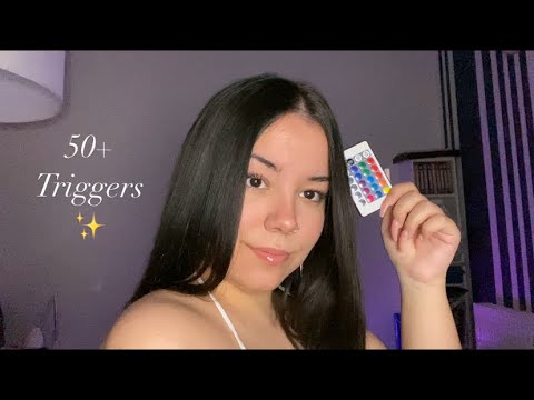 ASMR | 50+ Triggers in 2 minutes