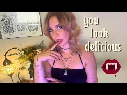 ASMR Vampire Roleplay 🧛🏻‍♀️ Eating Your Cuteness
