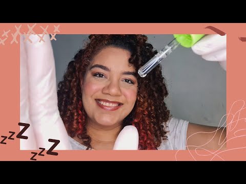 ASMR: SPA DAS SOBRANCELHAS 💖💖