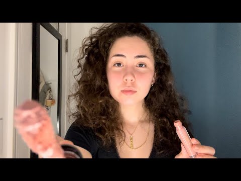 ASMR | Doing your lipgloss