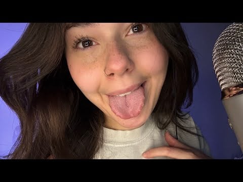 ASMR Mouth Sounds & Shirt Scratching! (Beyond Tingly) 