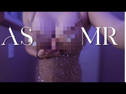 ASMR Bling Bling Dress Scratching I Fabric Scratching