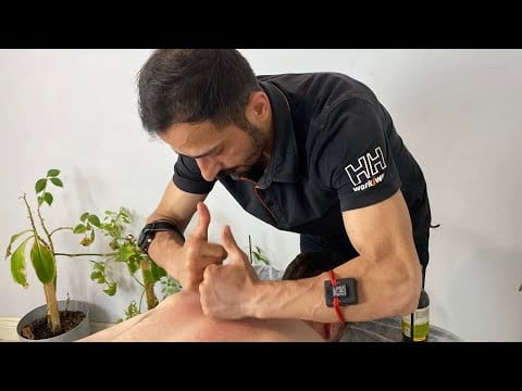 ASMR: Real table massage  (Full back)