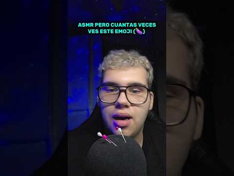 ASMR PERO CUANTAS VECES VES ESTE EMOTICONO (🍆) #asmr #relax #encuentraelemoji #shorts #short
