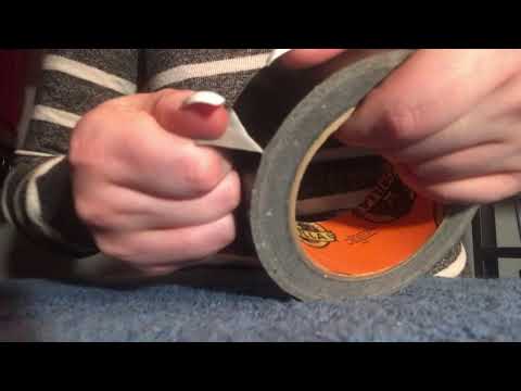 ASMR Sticky Tape Tapping