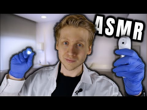 ASMR ARZT | Gesundheits-Check-Up Roleplay | Augen, Ohren, Nase, Mund-Kontrolle