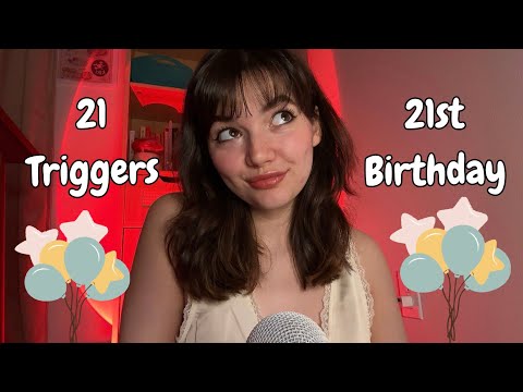 ASMR | 21 Triggers For My 21st Birthday 🎉 (Fast and Aggressive ASMR Triggers)