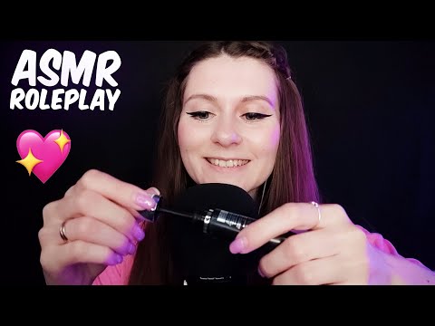 АСМР СДЕЛАЮ ТЕБЕ МАКИЯЖ 💄 РОЛЕВАЯ ИГРА "МАКИЯЖ ПОДРУГЕ" / ASMR MAKEUP ✨ ROLEPLAY