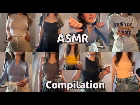 SUPER FABRIC SCRATCHING 👗🎀 ASMR COMPILATION