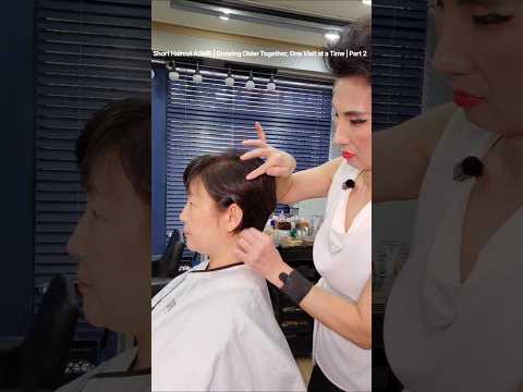 Short Haircut ASMR | Growing Older Together, One Visit at a Time | Part 2