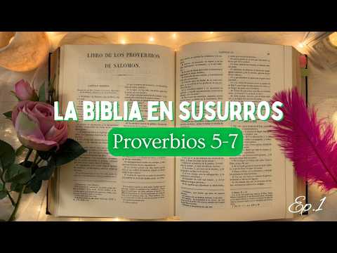 ASMR Cristiano para Dormir 🙏 Proverbios 5–7 | Duerme con la Palabra de Dios