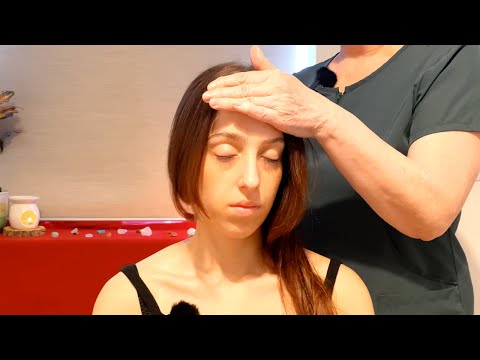 ASMR Indian Head Massage with Aromatherapy Oils (Unintentional ASMR, Real person ASMR)