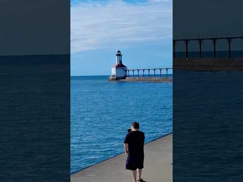 #ASMR LAKE MICHIGAN RELAXING WATER VIEW WALK WITH ME #relax #short
