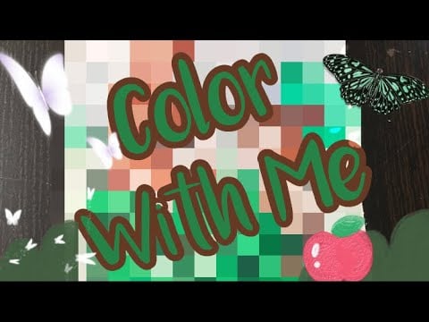 ASMR Color With Me “Adam & Eve”