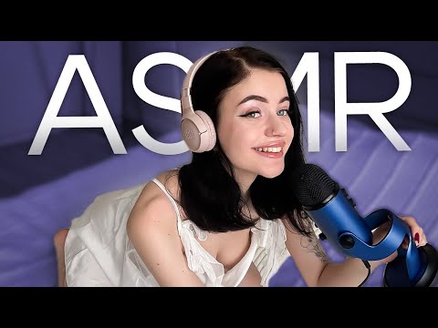 [4K USA ASMR] SENSUAL MIC BRUSHING & WHISPERING ✨ TINGLES WITH WRAP, KISSES & SLEEPY BREATHING