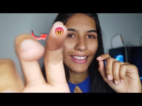 ASMR FAST TAPPING NA LENTE / FAST AND AGGRESSIVE 😡
