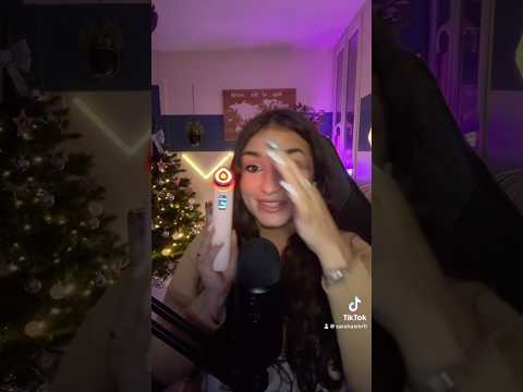 ASMR : unboxing skincare