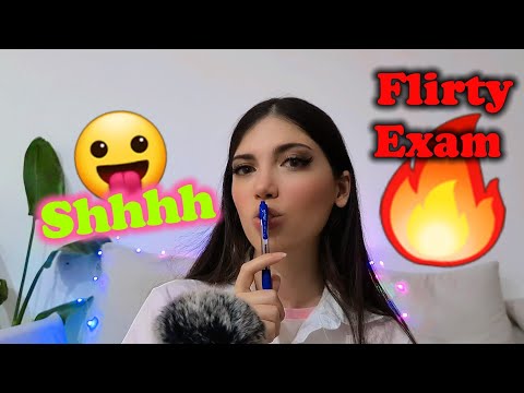 ASMR FLIRTY DOCTOR Cranial Nerve Exam Roleplay