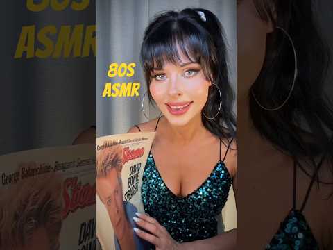 80s Time Travel ASMR Magazine Whispers! 🌟
