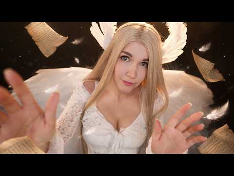 АСМР Ангел почитает тебе перед сном 📖✨ ASMR Angel Reads You to Sleep 🤍🪽✨