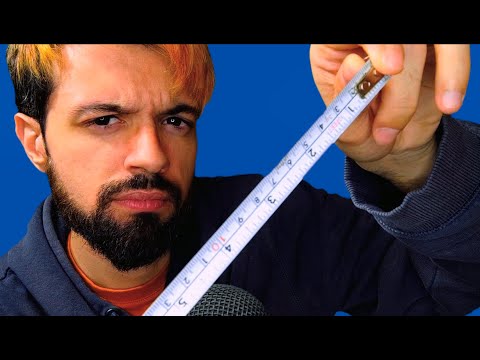ASMR | TE MIDO con diferentes objetos (¿soy un alien?) | CAÓTICO, TAPPING, visuales