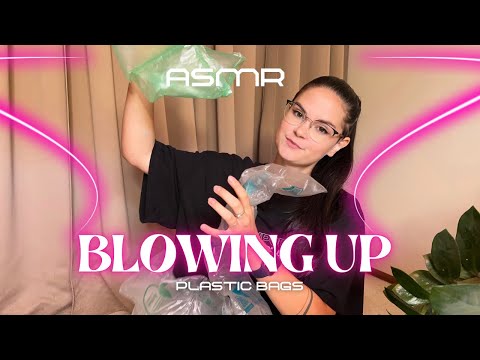 ASMR ✨ Blowing Up - PLASTIC BAGS | NO Talking |