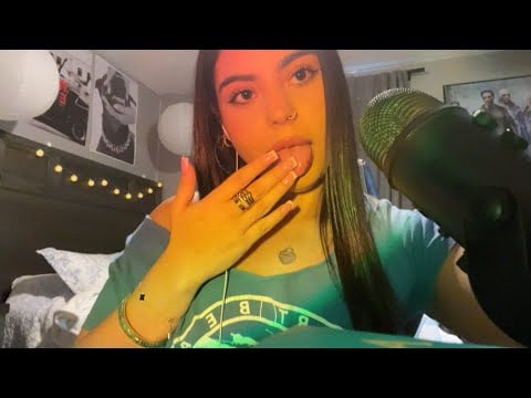 ASMR Spit Painting You 🤍 Personal Attention + Mouth Sounds