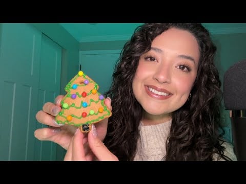 ASMR | Eating gingerbread cookies 🎄🎅🏻⛄️
