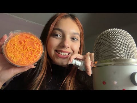 ASMR SLIME CRUNCHY + INAUDIBLE| RELAJATE CONMIGO| SOFIWI