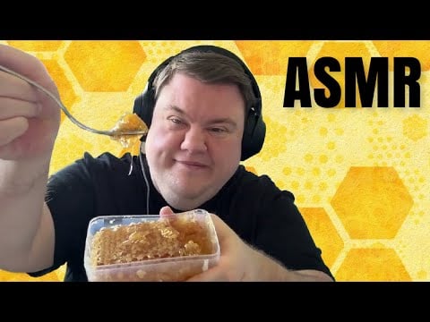 ASMR EATING RAW HONEYCOMB + OTHER TRIGGERS FOR PURE RELAXATION 