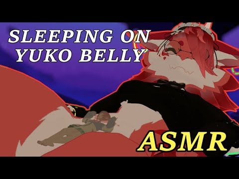[FURRY ASMR] sleeping on belly (soothing, wholesome, heart, stomach sounds)