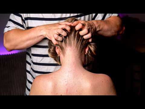 ASMR | Soft Scalp, Nape & Skin Therapy using Jade Combs & Gua Sha (No Talking)