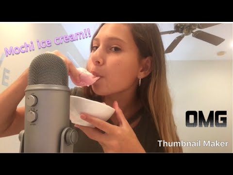 Asmr Eating Mochi Ice Cream