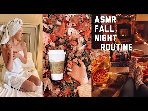 ASMR | Fall Night Routine...