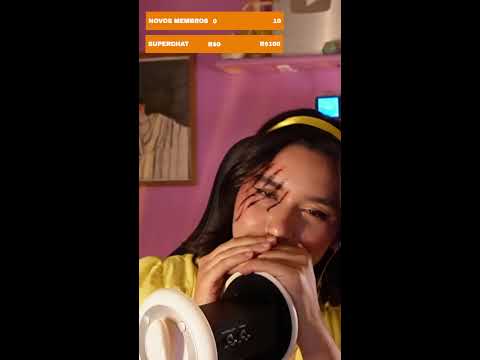 #BellaWeen para dormir 🎃🕸 asmr ao vivo