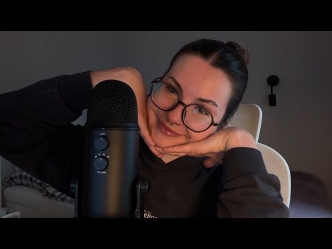 oldschoolowe ASMR 🥰 deszcz & czytanie ciekawostek 