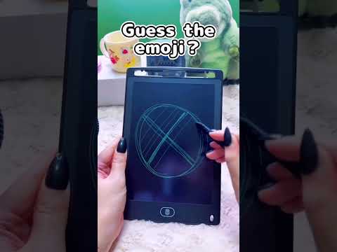 【ASMR】どの絵文字を描いたかコメントで教えてね！Comment down below which emoji?#shorts #asmr #四葉の抹茶