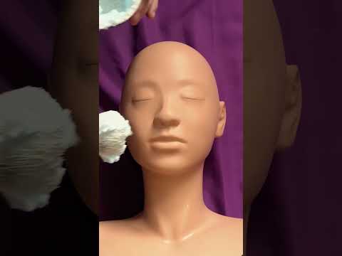 ASMR Barber Style Manikin ￼Shave #asmr #asmrbarber