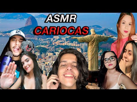 ASMR 6 CARIOCAS SUSSURRANDO PRA TE FAZER DORMIR COM SONS DE BOCA!