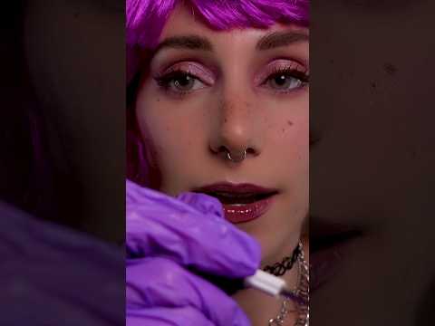 ASMR TE TATÚO 🦋💜 Tattoo Shop Roleplay en Español Tatuaje #shorts #short #asmr