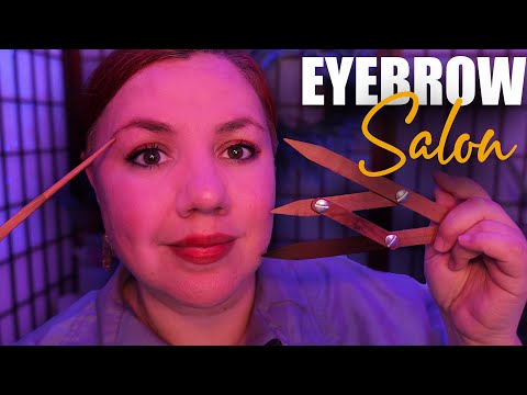 ASMR Perfect EYEBROW Design Roleplay