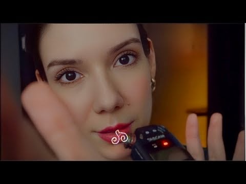 ASMR SOPRANDO EM SEUS OUVIDOS + TOQUES + TUC TUC
